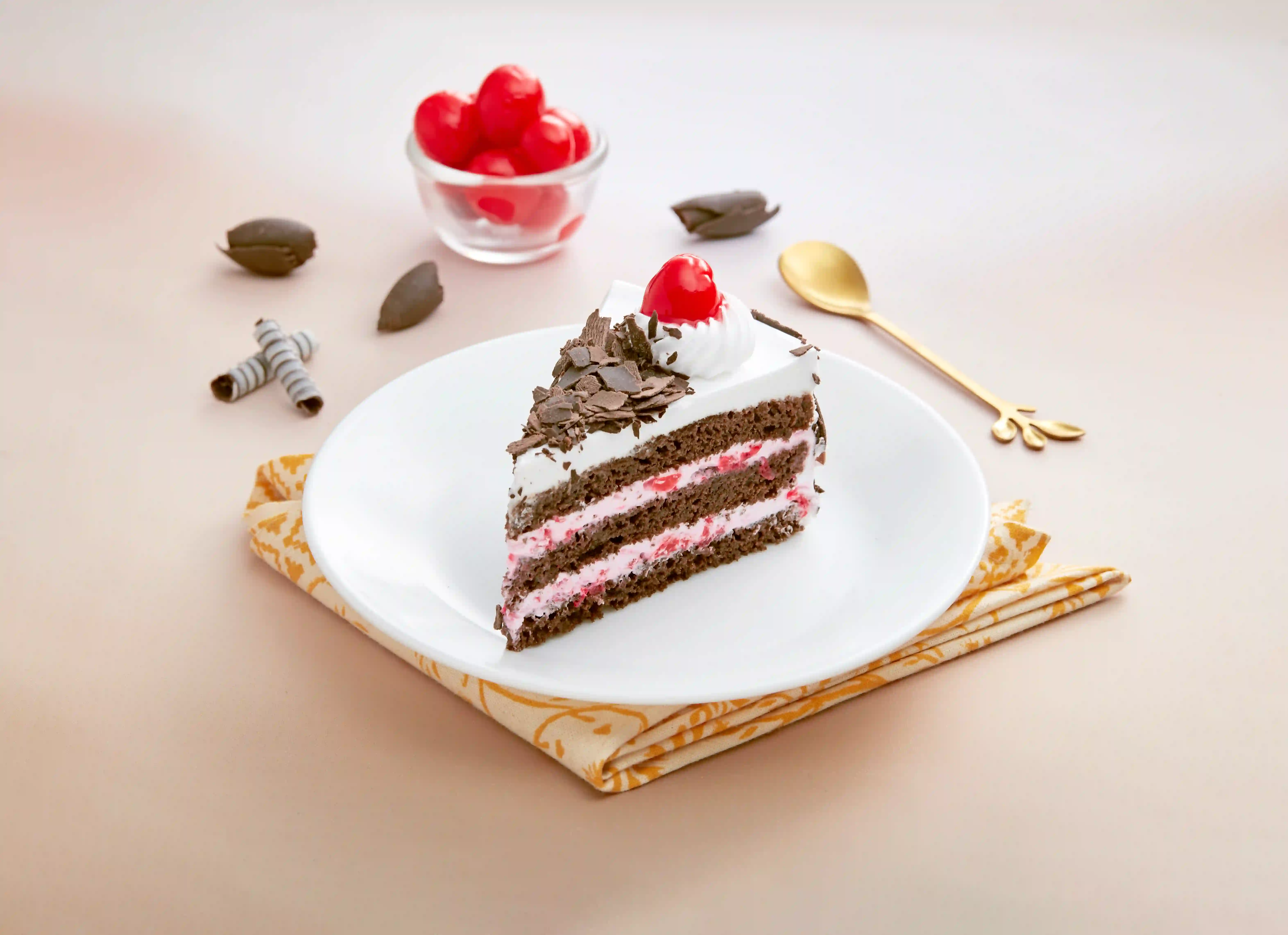 Eggless Black Forest Pastries