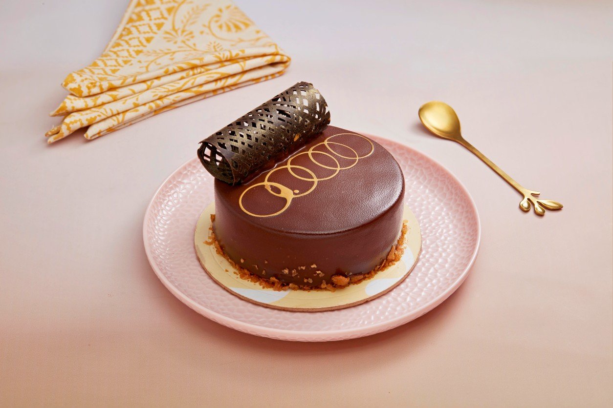 Belgium Chocolate Bento Cake
